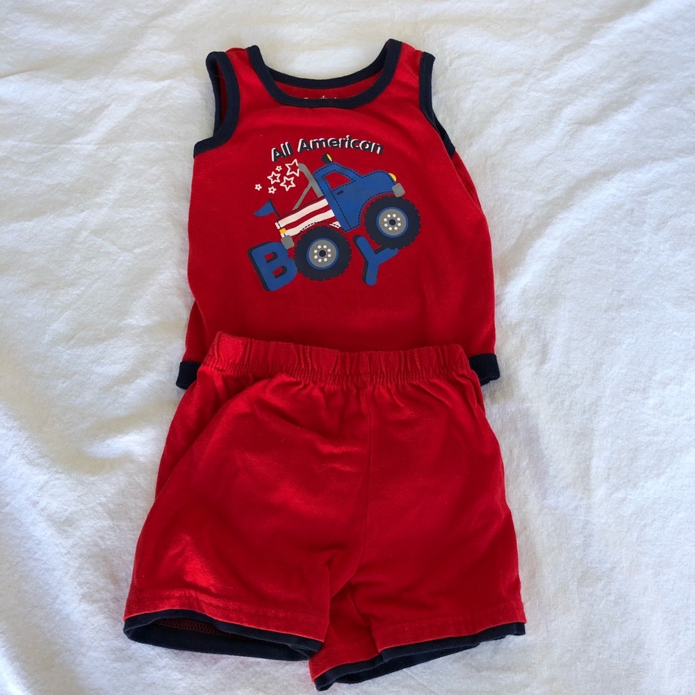 Tank and shorts that new without tags